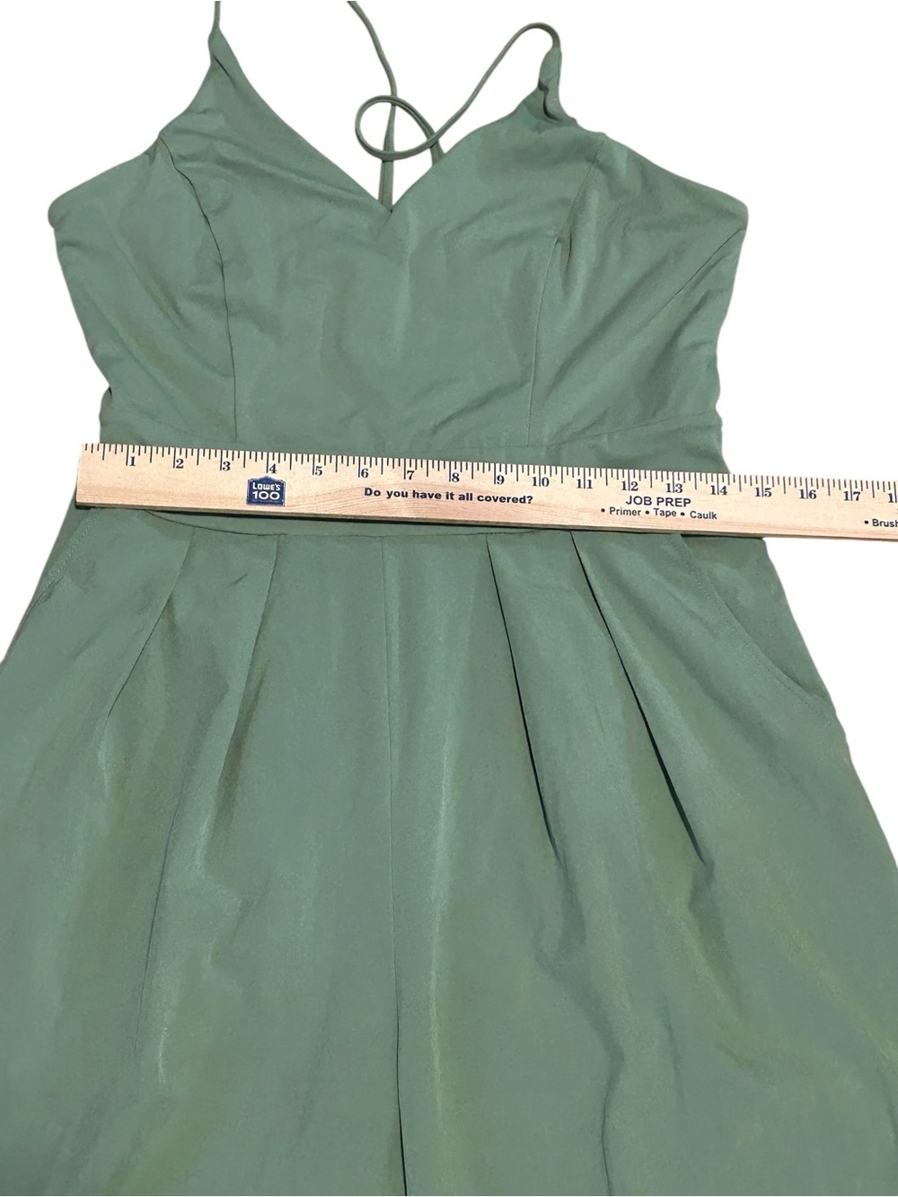 Halara Breezeful Jumpsuit Backless Pockets Wide Leg Sz Medium Resort Quick Dry - Picture 7 of 9